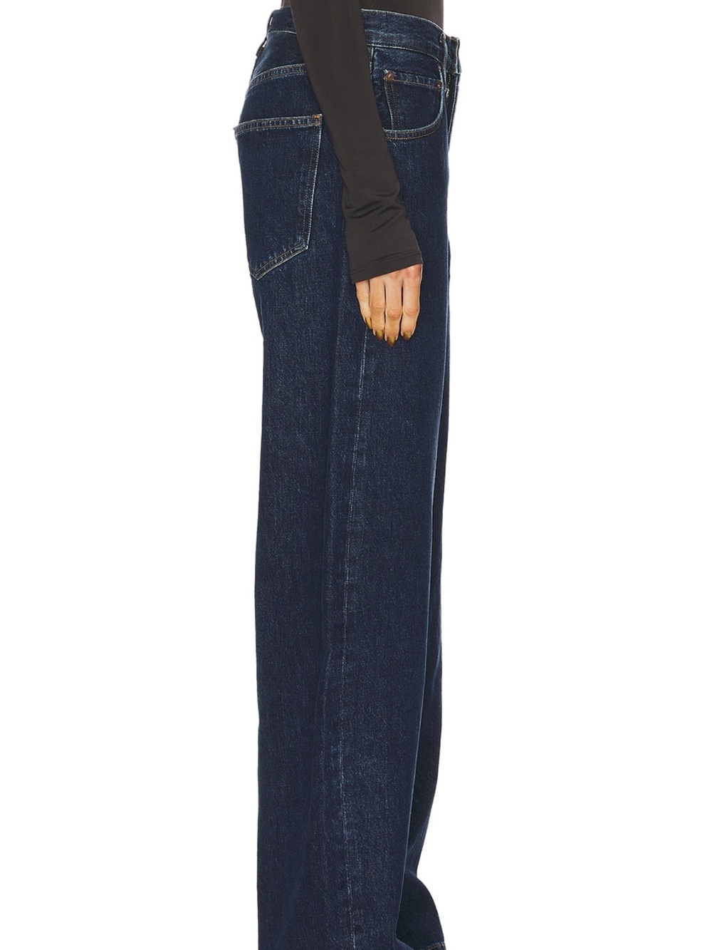 Agolde Low Curve Jeans in Pendulum - Picture 3 of 4